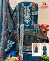 Aasha 1209 A and B Printed Embroidery Cotton Dupatta Pakistani Wholesale Online